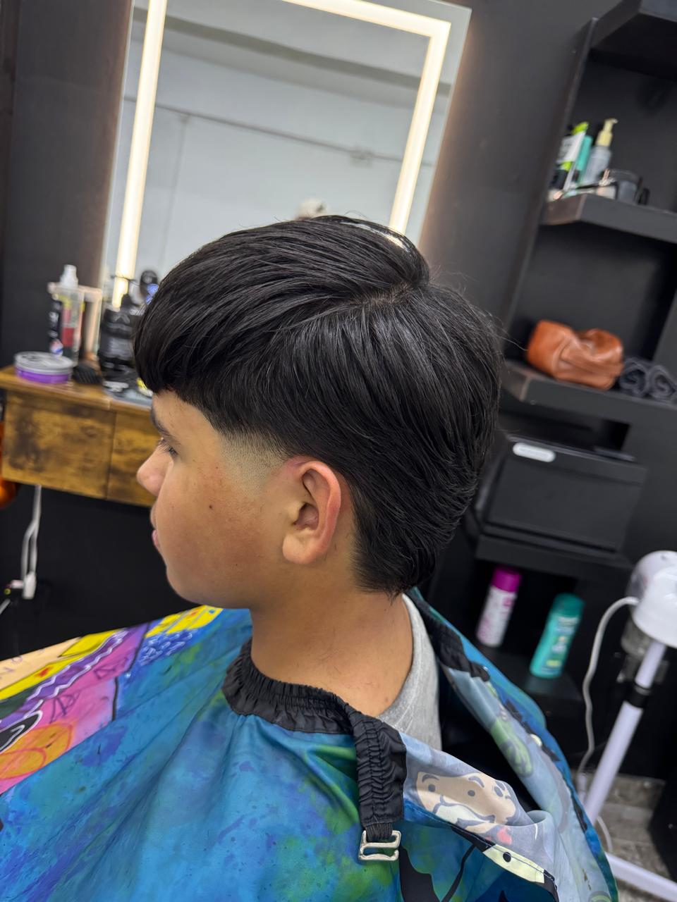 Corte con degradado